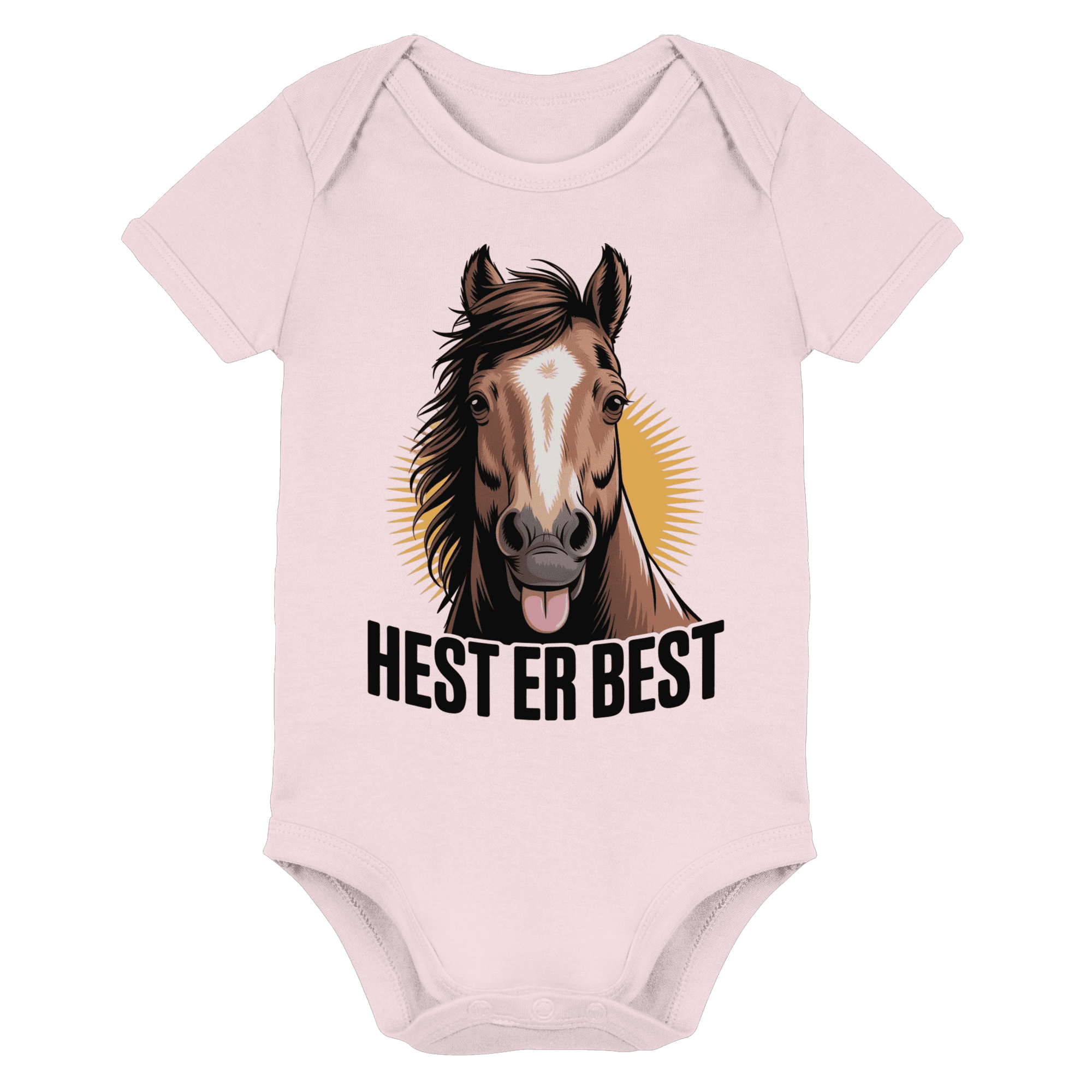 hest er best - Økologisk babybody