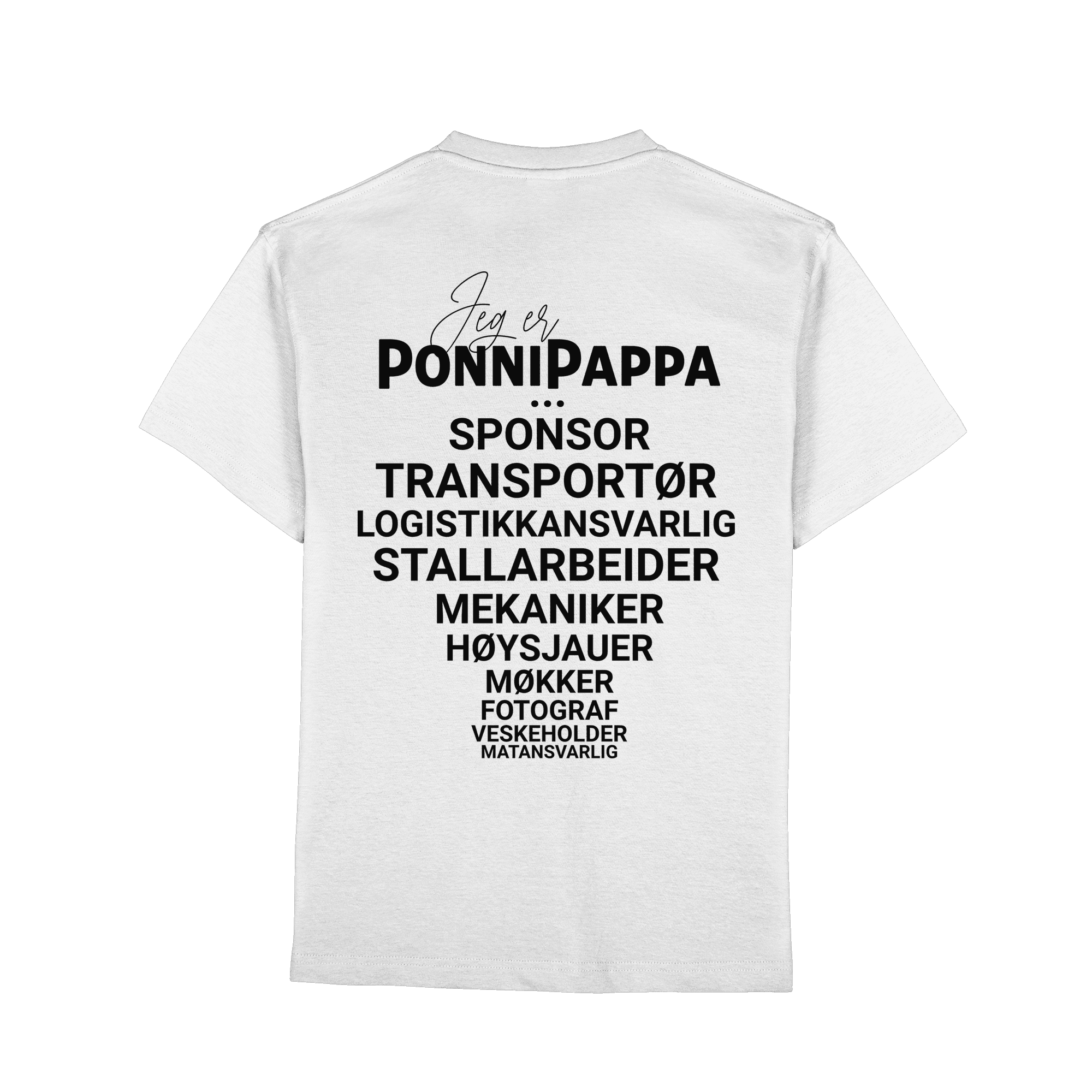 Jeg er PonniPappa - Premium Classic T-Shirt