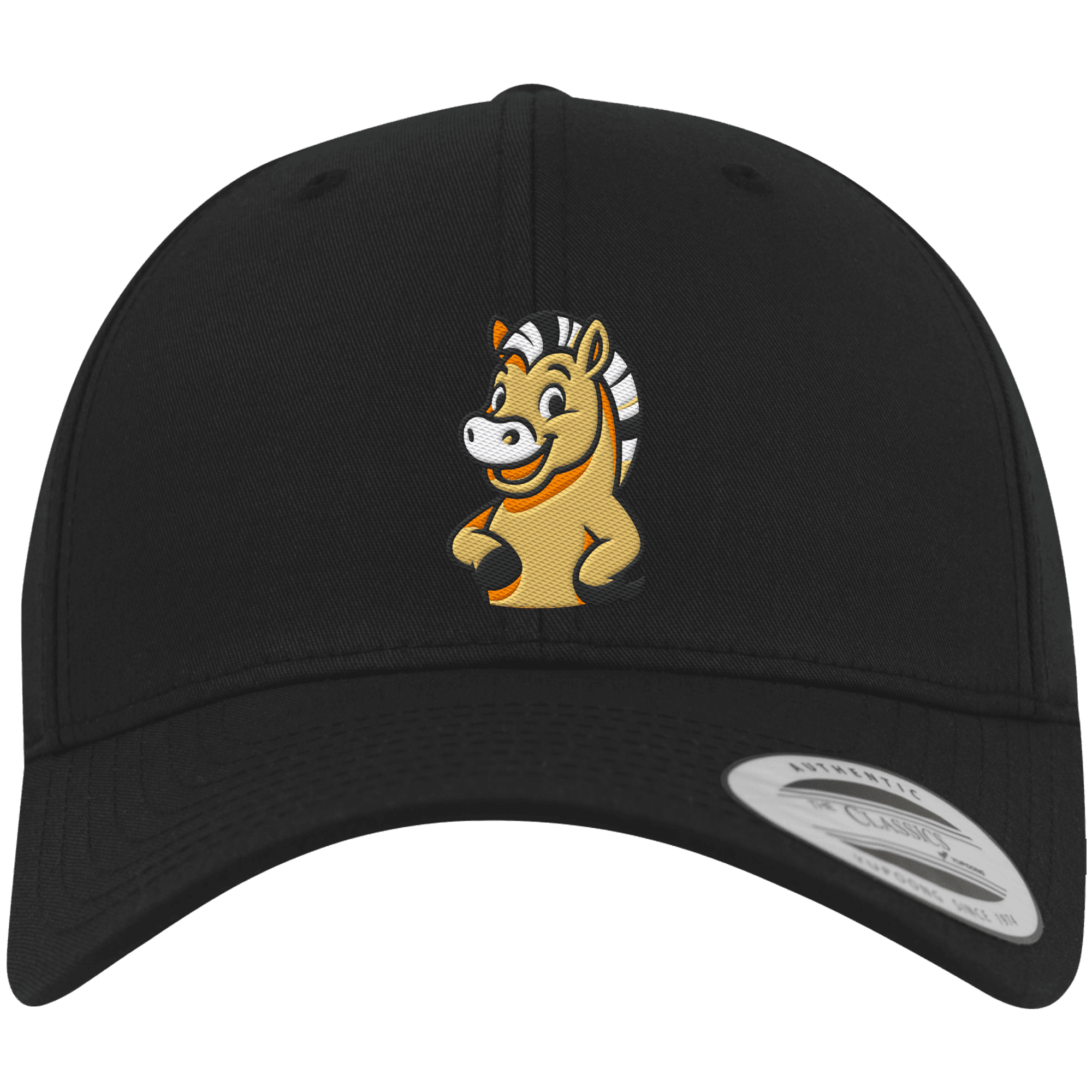 Smilende fjording - Premium baseballcaps