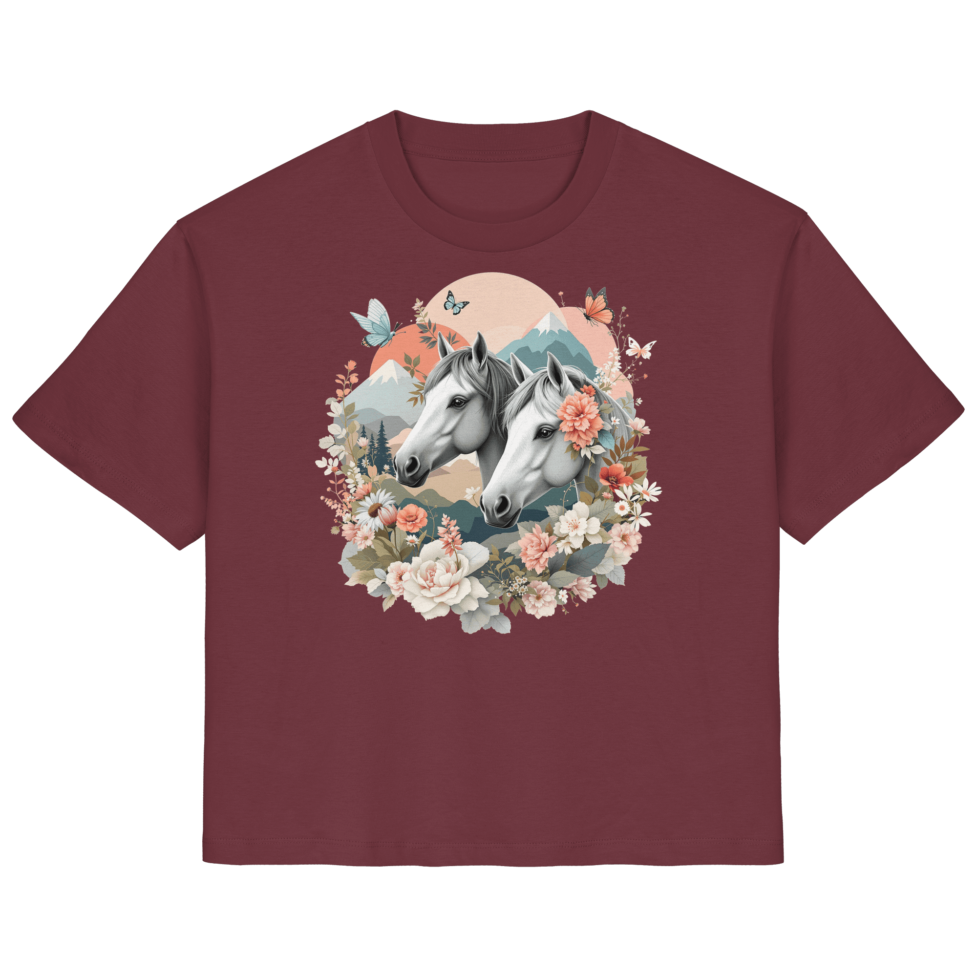 drømmende hest - Økologisk T-skjorte for kvinner